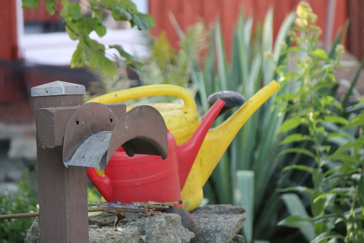 outdoor watering cans
